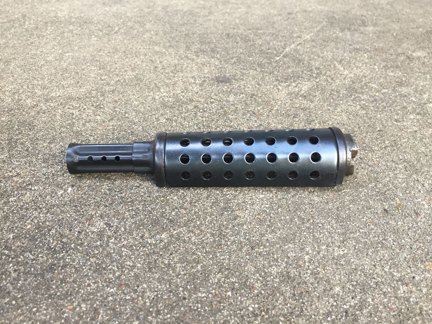 SOLD Chinese Cheese Grater w/Vented Gas Tube SOLD